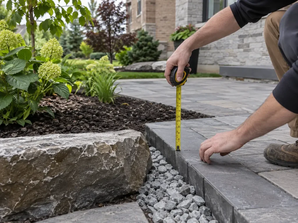 Construction or material detail for outdoor property conditions being measured