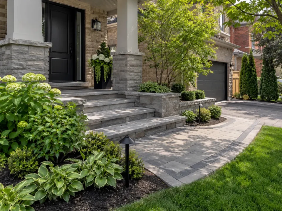 Detail representing commercial landscaping