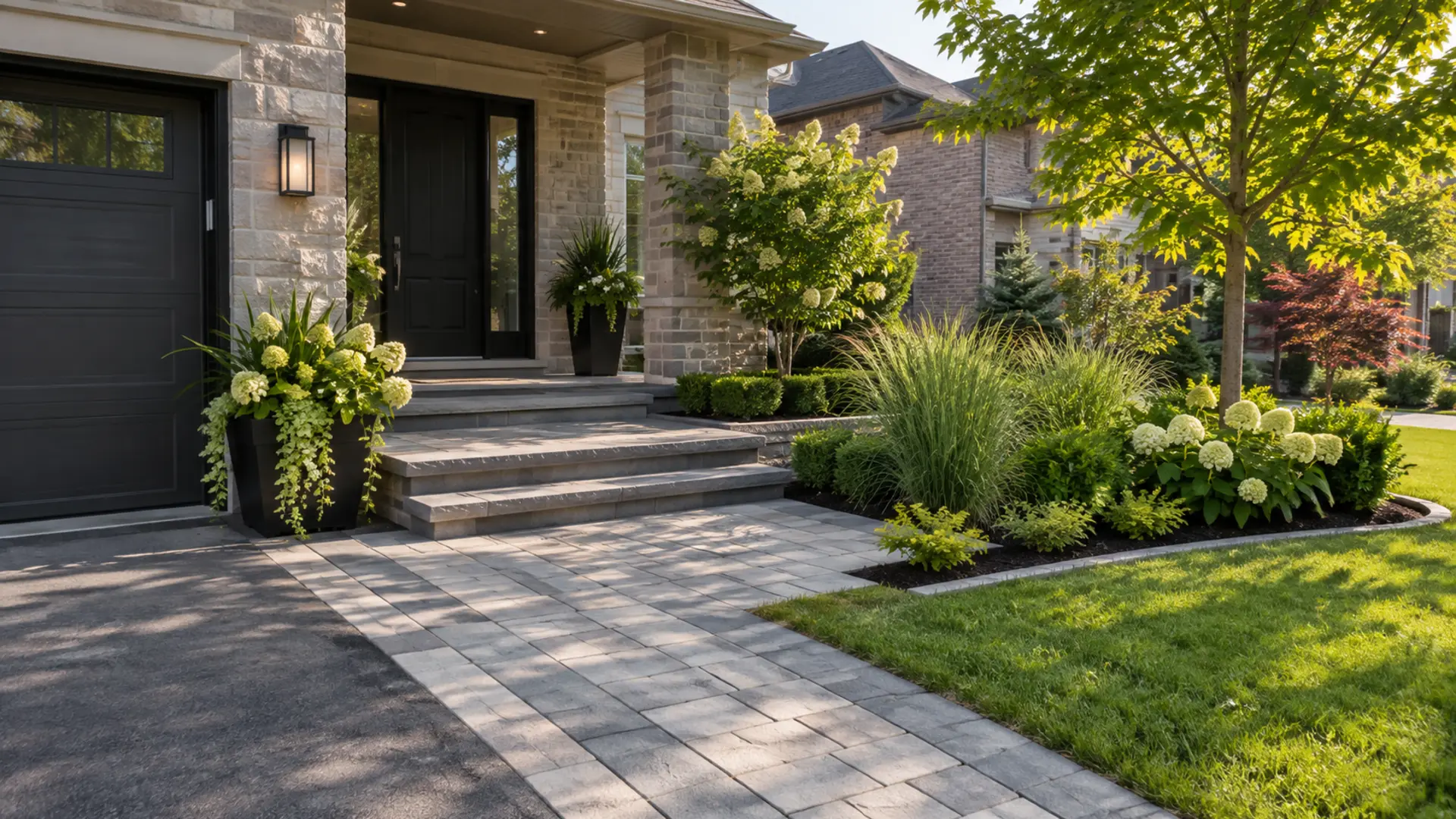 Commercial Landscaping in a Mississauga property setting