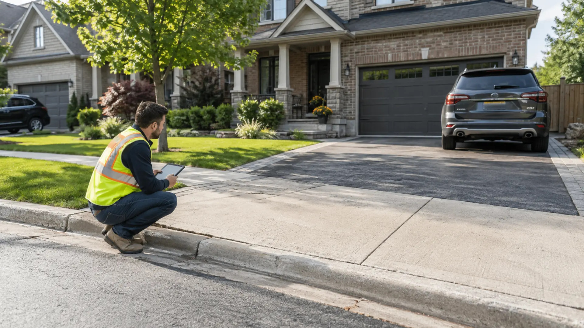 Driveway Extensions in a Mississauga property setting