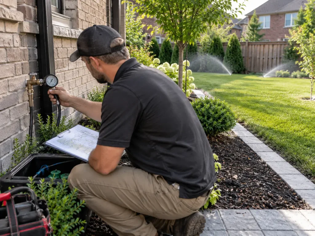 Property condition related to irrigation & sprinkler systems