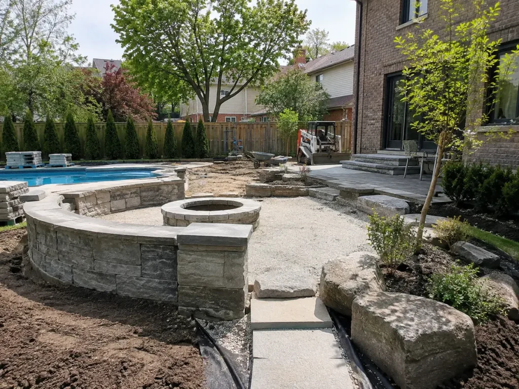 Property condition related to landscape design & construction