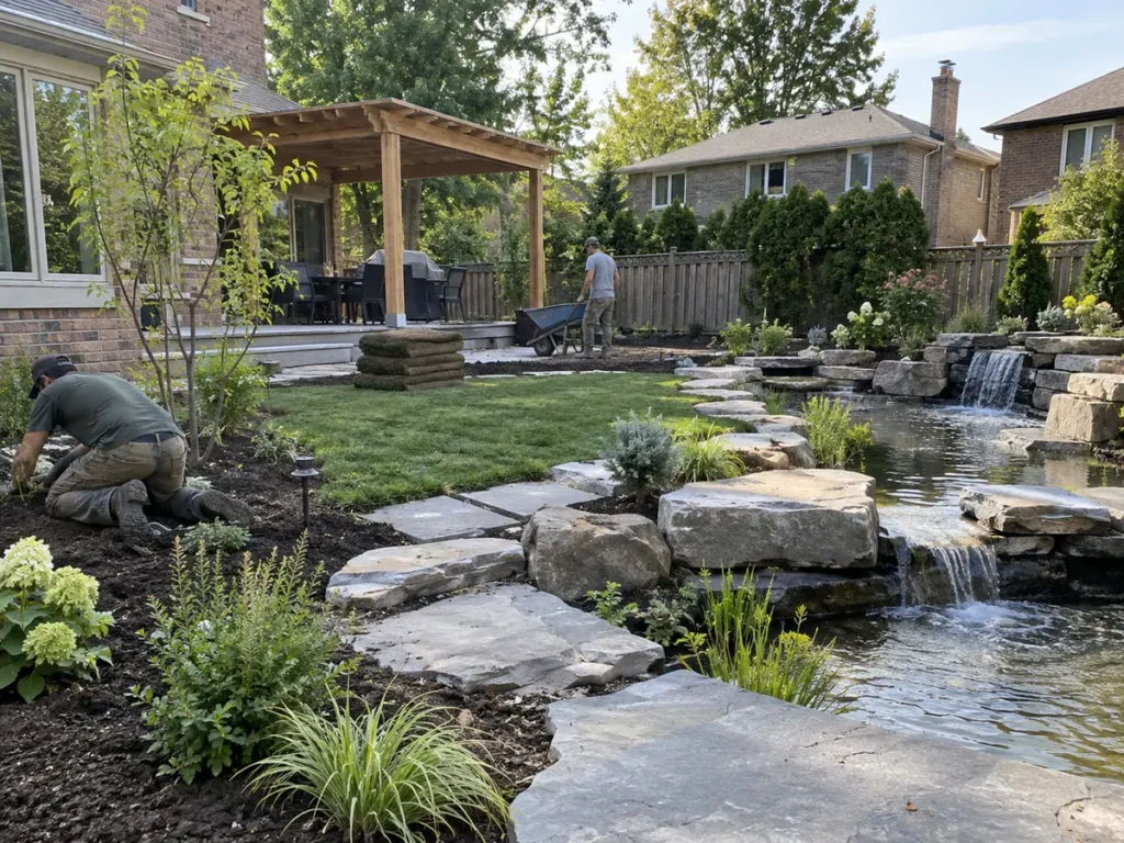 Property condition related to lawns, gardens & water