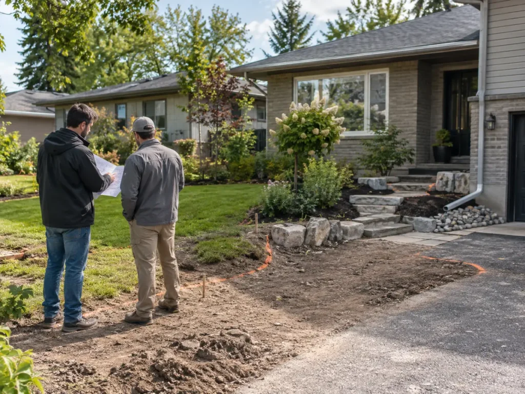 Property condition related to residential landscaping