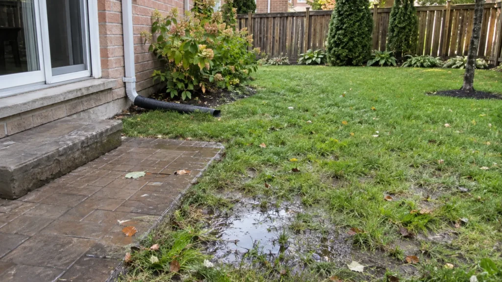 First planning detail for Standing Water in a Mississauga Yard: What to Check Before Adding a Drain