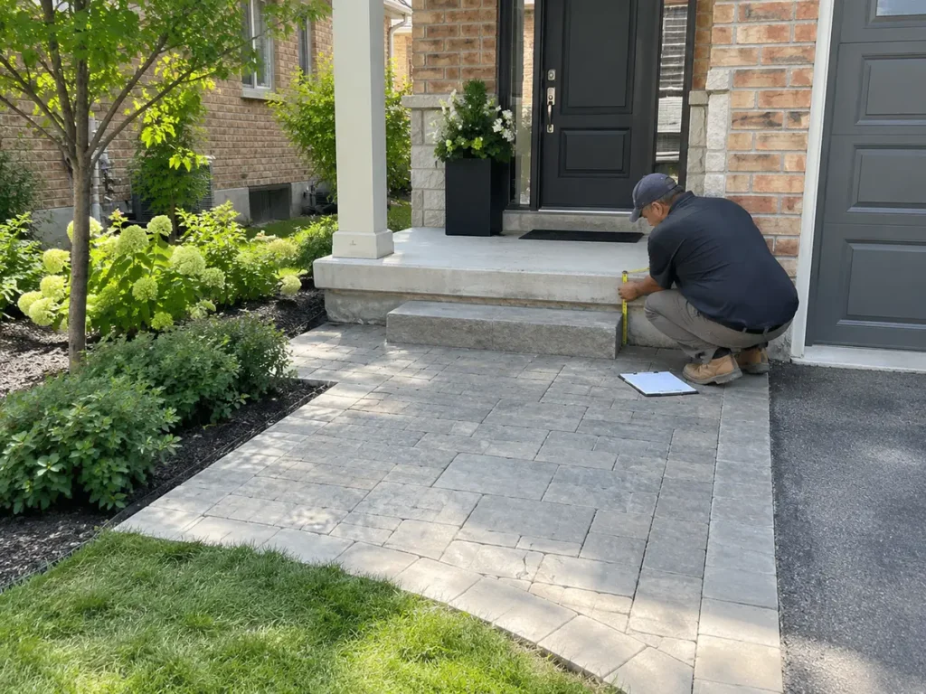 Property condition related to walkways & front entrances